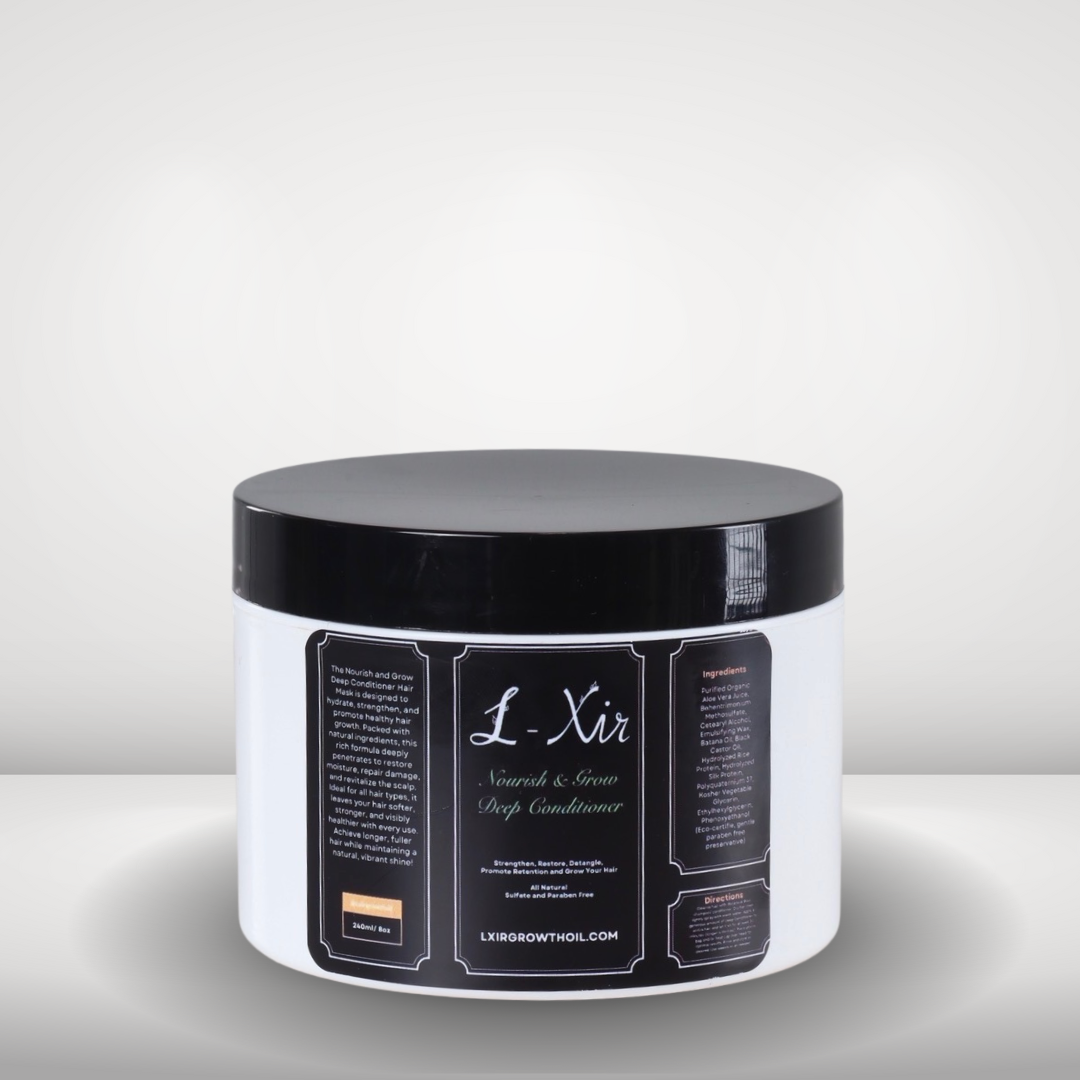 Nourish and Grow Deep Conditioning Mask ( For Dry short hair )