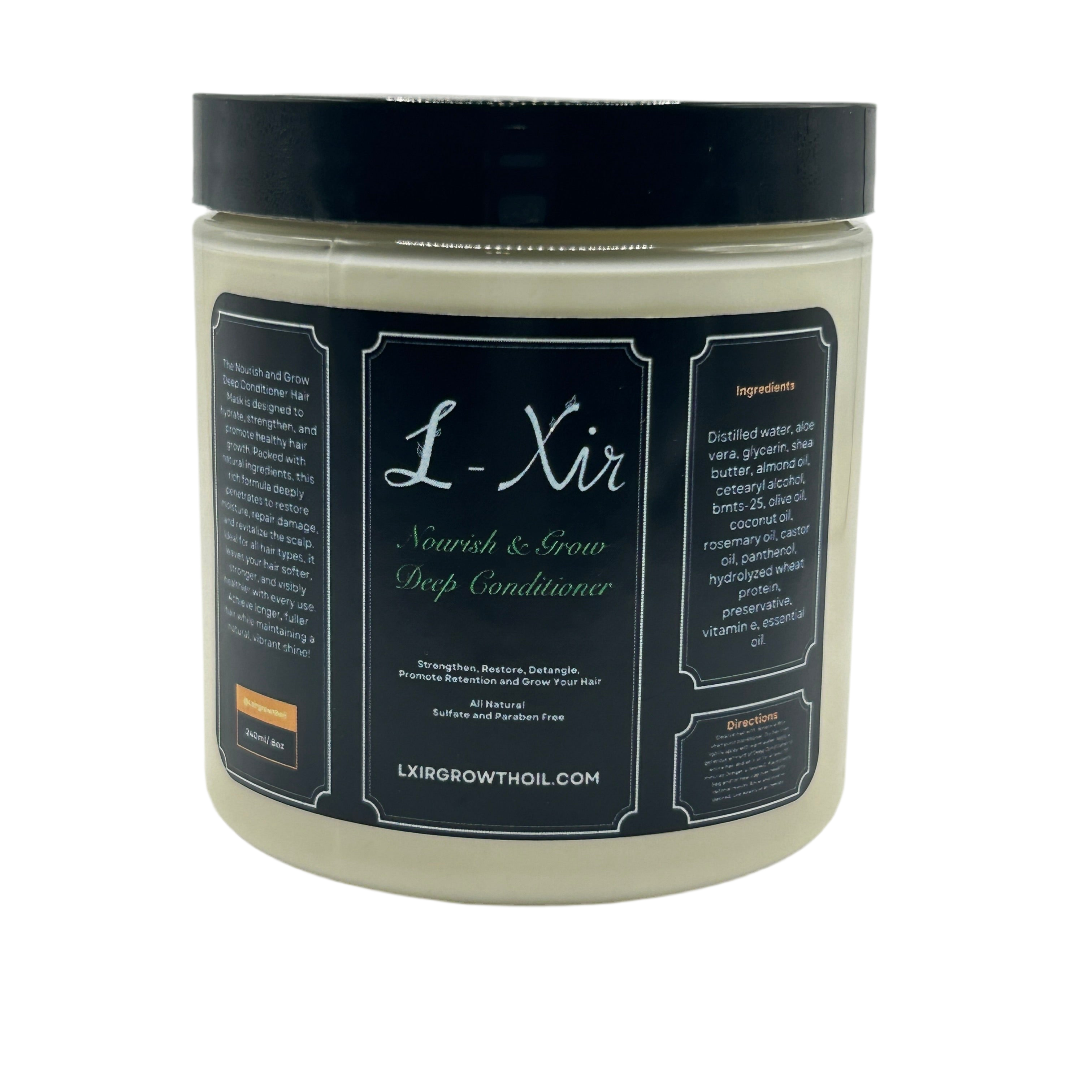 Nourish and Grow Deep Conditioning Mask ( For Dry short hair )